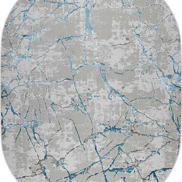 37886A OVAL синий/бежевый Roma