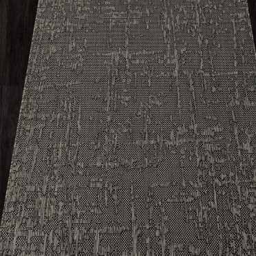 Ковер S136 - BLACK-GRAY - Прямоугольник - коллекция KAIR