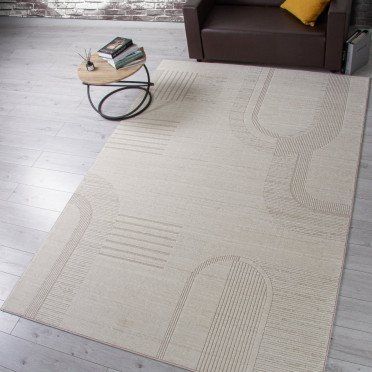 Ковер F437 - LIGHT CREAM - Прямоугольник - коллекция DIOS