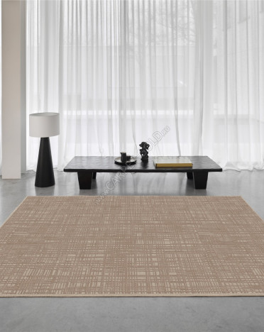 Ковер бельгийский 1097c477045 Lana (Вискоза - Шерсть, бежевый)