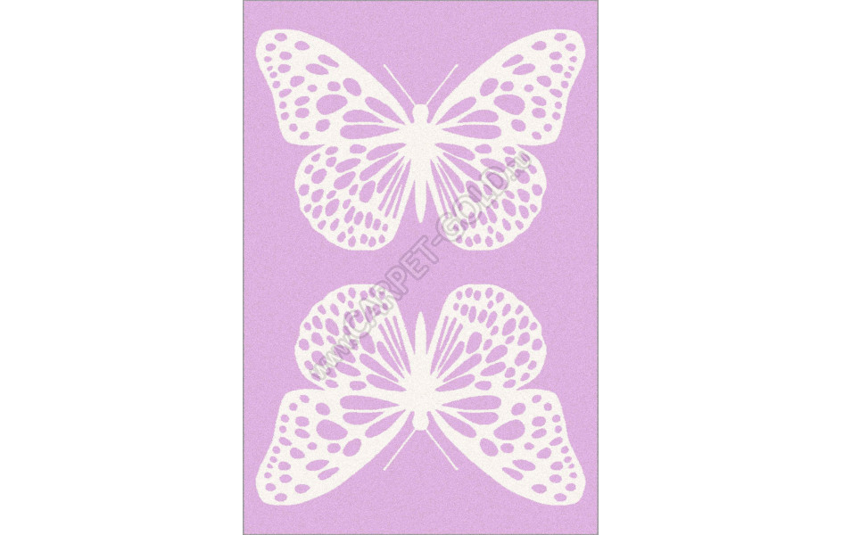 Ковер польский Agnella Soft Butterfly rose
