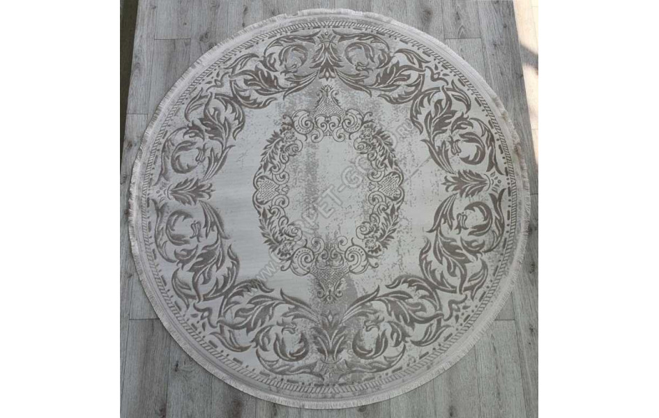 Турецкий ковер Amatis Lux 36567A DAIRE L.BEIGE / L.BEIGE