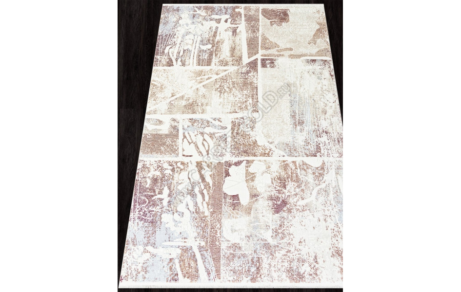 Ковер 00712F - L.BLUE FDY / BEIGE FDY - Прямоугольник - коллекция ASADU