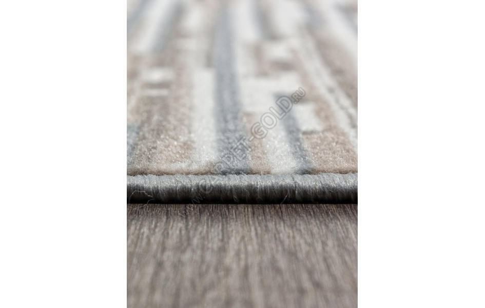 Ковер F352 - CREAM-BLUE - Прямоугольник - коллекция SIERRA