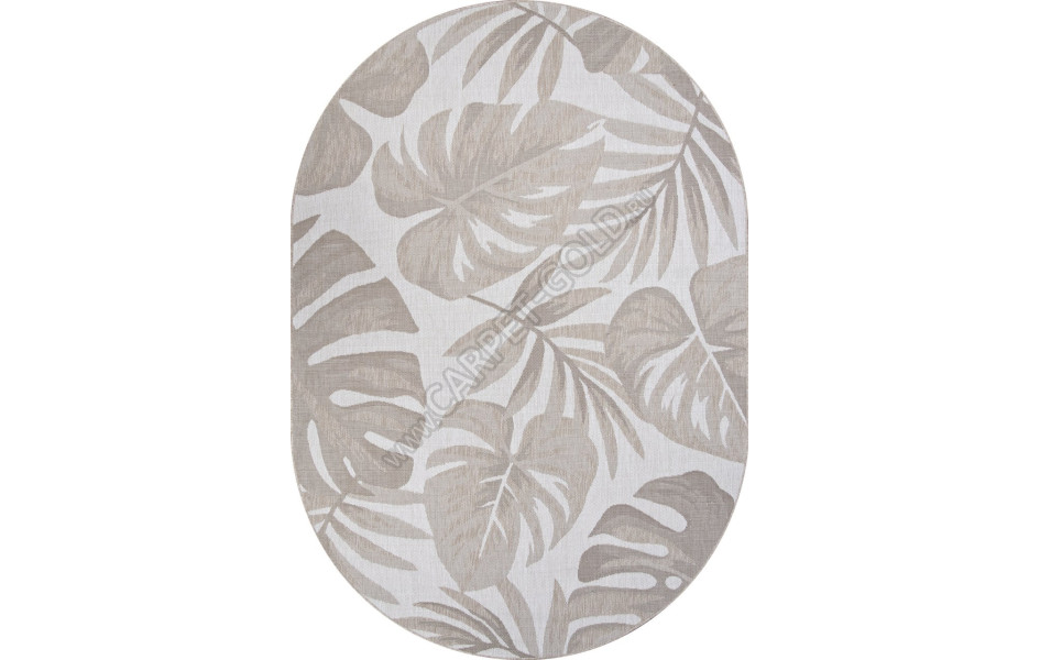 Ковер S126 - BEIGE - Овал - коллекция KAIR